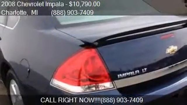2008 Chevrolet Impala LT 4dr Sedan for sale in Charlotte, MI смотреть онлайн