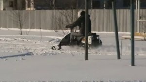 Тест драйв снегохода Рыбинка ТД Штурман