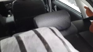 LADA GRANTA FL Зима Первый снег Проверяем работу уплотнителей дверей и багажника