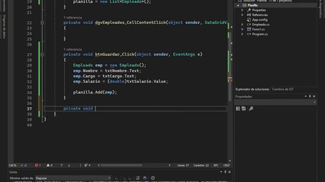 DataGridView y Listas en C# смотреть онлайн