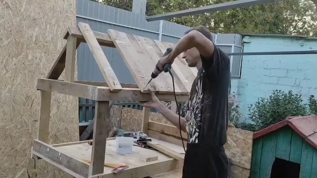 Будка для овчарки своими руками. смотреть онлайн