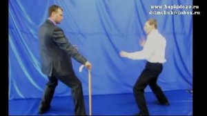 The cane aesthetics self defence! Трость в хапкидо!