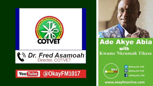 Ghana's Technical Education Has Increased Under NPPs Government - Dr. Fred Asamoah