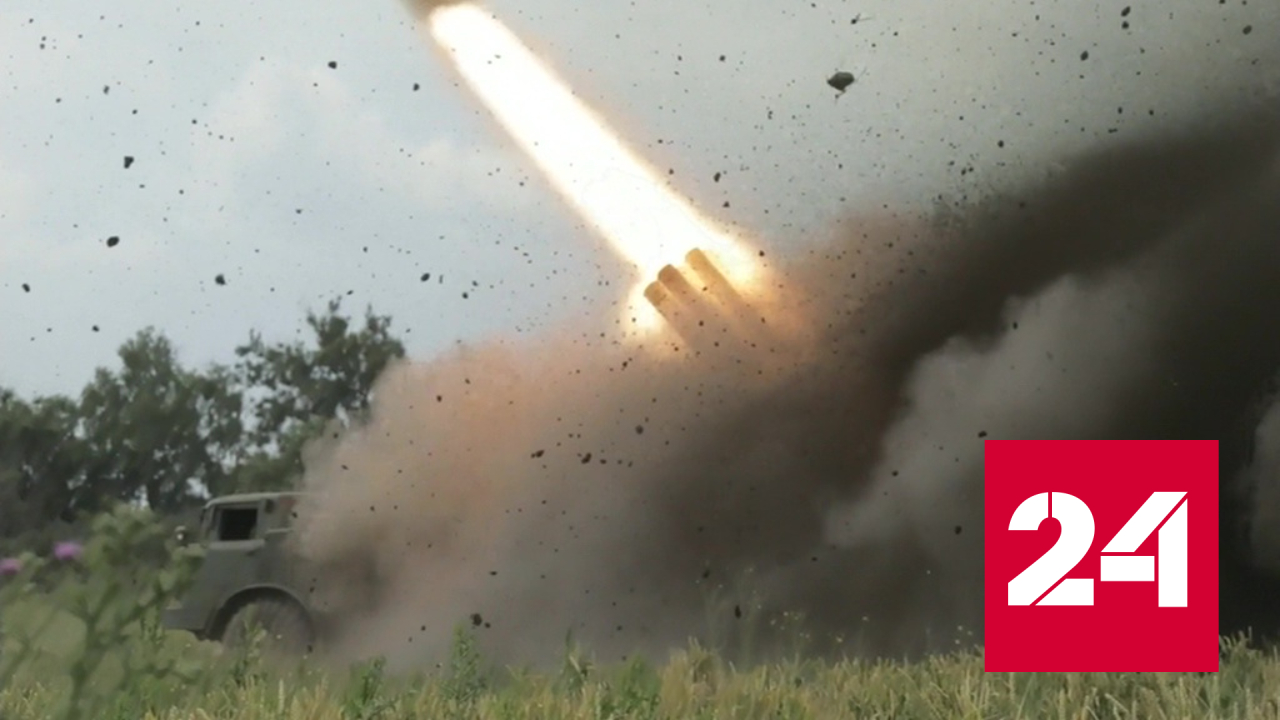 Российский "Ураган" уничтожил опорный пункт ВСУ на купянском направлении - Россия 24