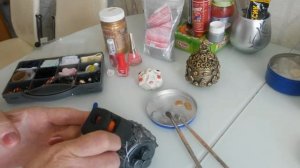 Шкатулочки из баночки от крема.Часть 3.Золото.Серебро.