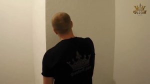 "Фактурная штукатурка. Простое нанесение. Textured plaster. Easy application."