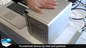 Thunderbolt demos by Intel and partners