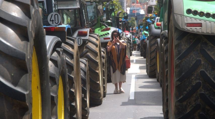 Молдавские фермеры вышли на протест против поставок зерна с Украины