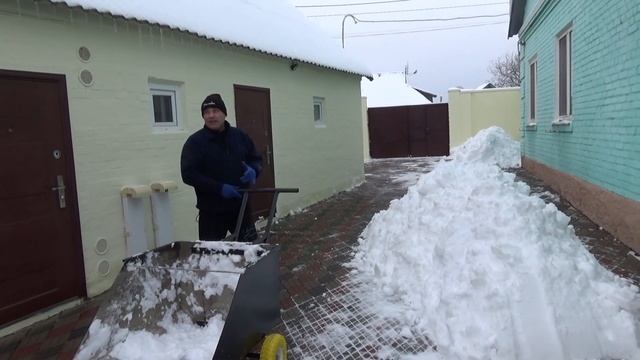 Ковш для уборки снега смотреть онлайн