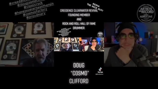 DID HE JUST SAY THAT? CREDENCE CLEARWATER REVIVAL - Doug Clifford 'Cosmo' Blooper