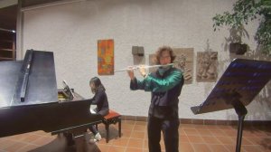 Wilhelm Popp  -  Sonatina No.3 in D Major - Flauviano  - Flute & Piano Duo