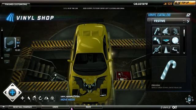 NFS World Vinyl Tutorial - Dragon on Toyota MR2 смотреть онлайн