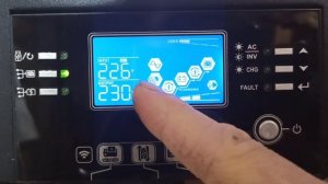 Солнечный инвертор SILA MAX 7200 MH Настройки меню! Солнечная Электростанция.