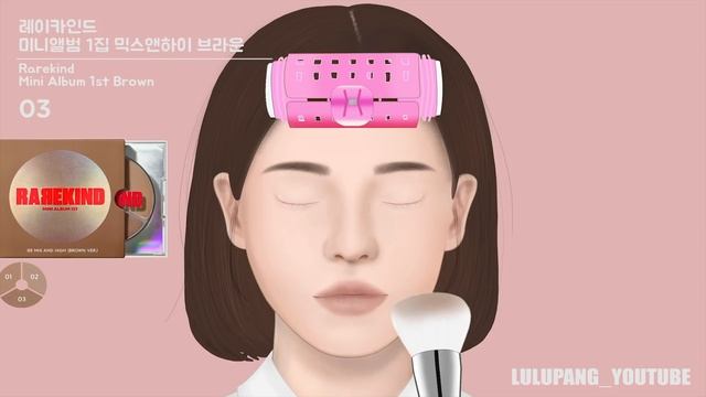 NO BGM버전 학생 로드샵 메이크업 애니메이션 ASMR / 등교, 방과후 화장 / 루루팡 смотреть онлайн