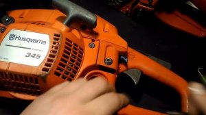 Husqvarna 345 e. Топливный не на месте