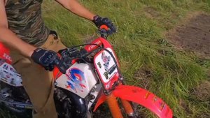 ДЕЛАЕМ МОТОКРОССНУЮ ТРАССУ ДЛЯ ЛАЙТОВЫХ ТРЕНИРОВОК‼️#honda #motocross #cr80 #minsk125 #KaWaMinsk