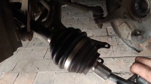 Как набить смазкой наружний шрус. Октавия и в общем авто группы vag