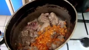Курица с картошкой в утятнице