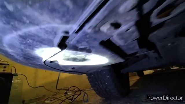 Установка led птф Sal-man (противотуманных фар) на Nissan Almera G15 смотреть онлайн