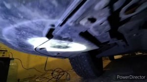 Установка led птф Sal-man (противотуманных фар) на Nissan Almera G15