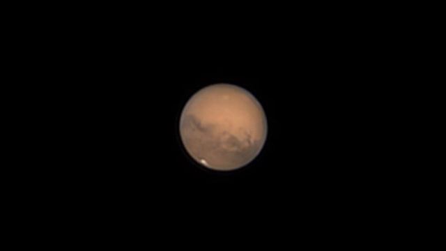 Анимация вращения Марса - 12.10.20 смотреть онлайн