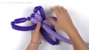 Butterfly of balloons