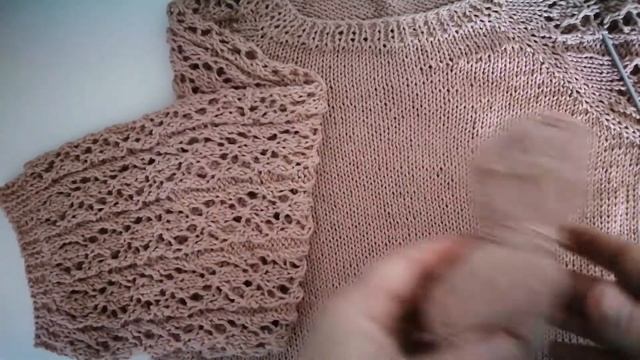 Экспресс МК по вязанию джемпера из полухлопка