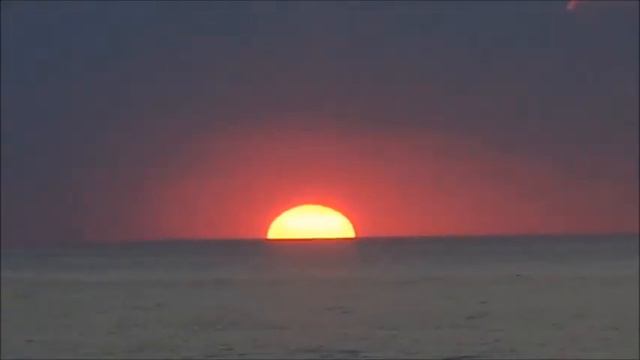 Закат на Азовском море