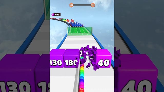 Snake Color - All Levels Gameplay Android,ios (Levels 117-120) смотреть онлайн