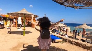 Пляж Пальма в Египте. Palma Beach. От отеля Sharming inn и il mercato 5 в Шарм Эль Шейхе