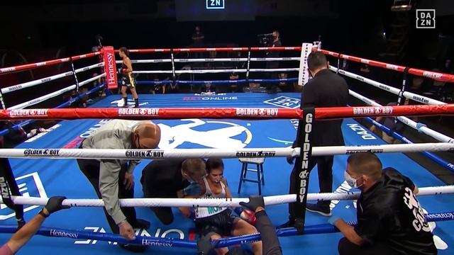 WOW! Seniesa Estrada KOs Miranda Adkins In SEVEN Seconds смотреть онлайн