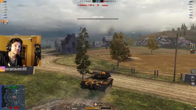 WoT Blitz - Рандом будет захвачен.Два месяца страха ОДНОГО танка- World of Tanks Blitz (WoTB) смотреть онлайн