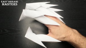 Как сделать когти  дракона из бумаги
