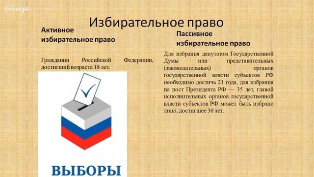 Обществознание 9 класс 7-8 недели. Голосование. Выборы смотреть онлайн