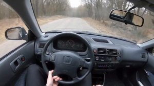 За рулем Honda Civic 6 1.4 90 л.с