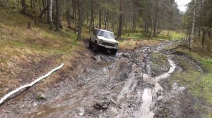 Подъём на крехту. Горы ГЛЦ. Ваз 2329, Ваз 21213. Весна 2019