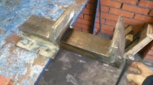 Самодельные ТИСКИ своими руками. Из остатка металлолома.