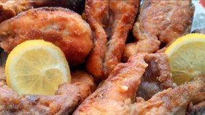 Горбуша жареная! Вкусно и быстро!