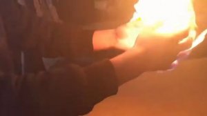 Фокус с огнём - 240 FPS
