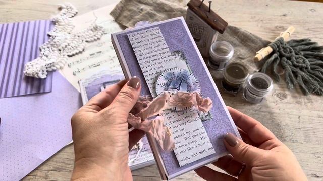 Обзор дуэта шоколадниц «Аромат лаванды», скрапбукинг, TM ScrapMania смотреть онлайн