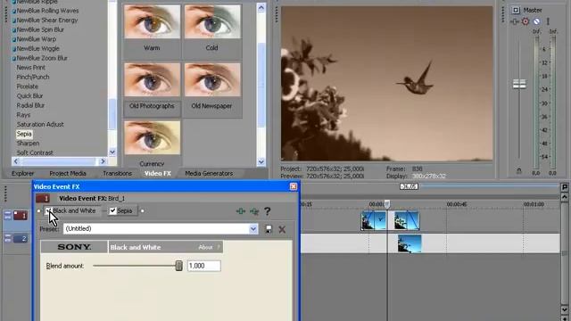 Видео монтаж в Sony Vegas 9 10 19 Обзор эффектов 1 смотреть онлайн