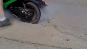 Suzuki Address v100 Tuning Sport Racing Burn Out