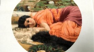 #194. Готовая вышивка!!! Приятная праздность /Эстэ 166/