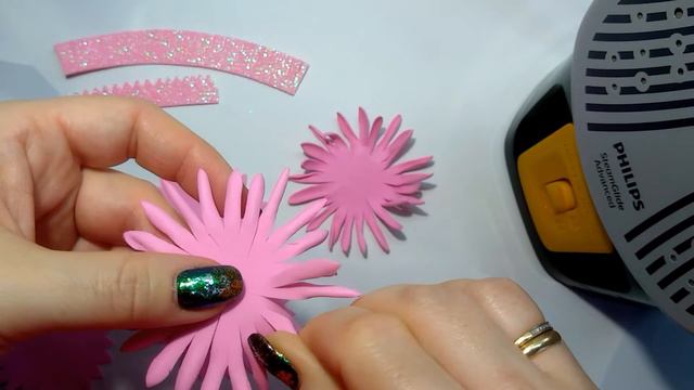 Всего 6 кругов фоамирана, но зато какой результат...🌸🌺 смотреть онлайн