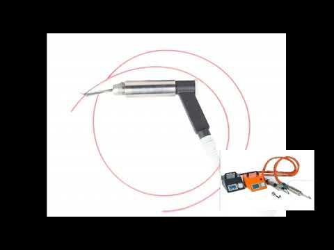 Интеллектуальный фен(ф-1) для сварки пластиков. Стабильно держит температуру. смотреть онлайн