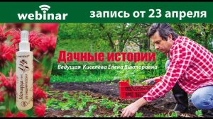 Дачные истории. Запись вебинара от 23.04.2020