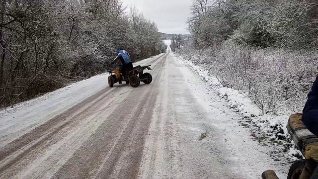 Самодельный квадроцикл с мотором ЛИФАН. смотреть онлайн