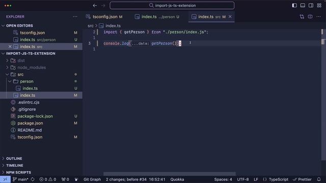 Typescript | import ใน ESM ทำไมต้องใส่ นามสกุลไฟล์ด้วยนะ | TH смотреть онлайн