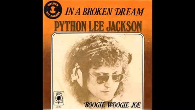 Python Lee Jackson, In a broken dream, Single 1979