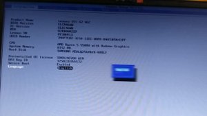 Entrar a la Bios Lenovo V15 G2